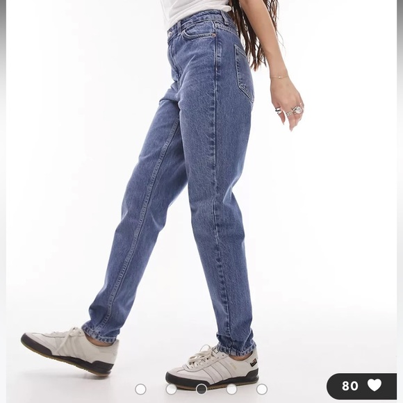 TopShop Mom Jeans - Picture 1 of 5